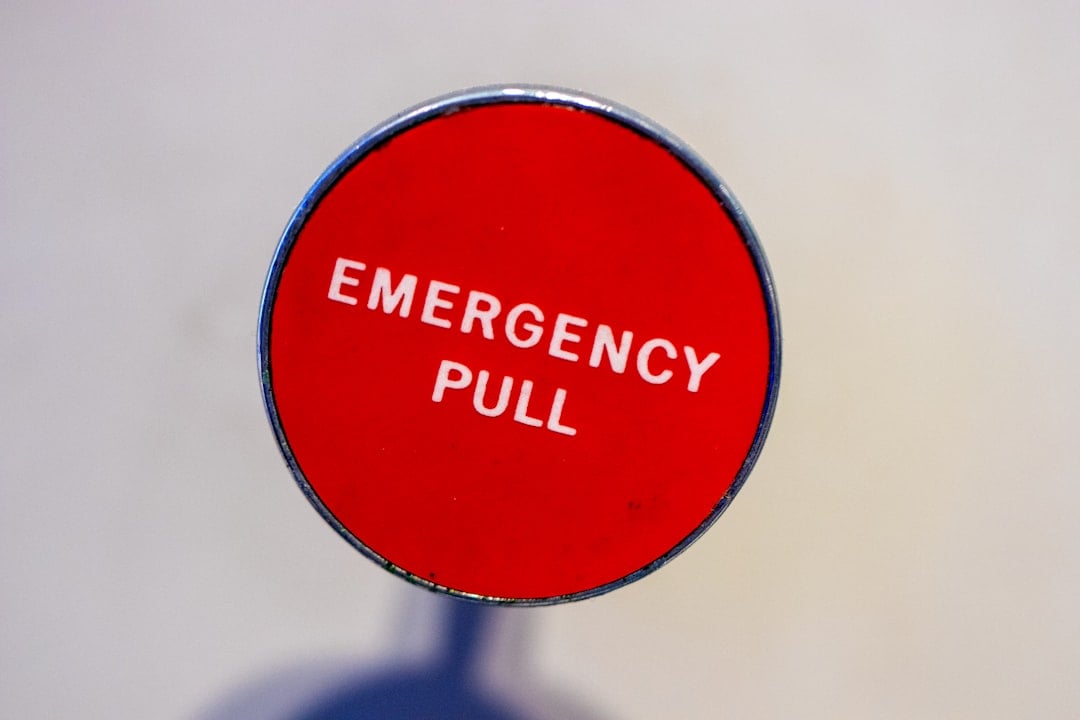 Emergency stop control and the incident logs that feed equipment safety reporting