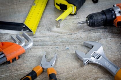 Tool bench where gym equipment warranty claims evidence is gathered during a service visit