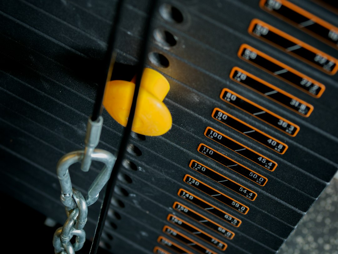 Weight stack wear points an appraiser checks under equipment trade-in programs